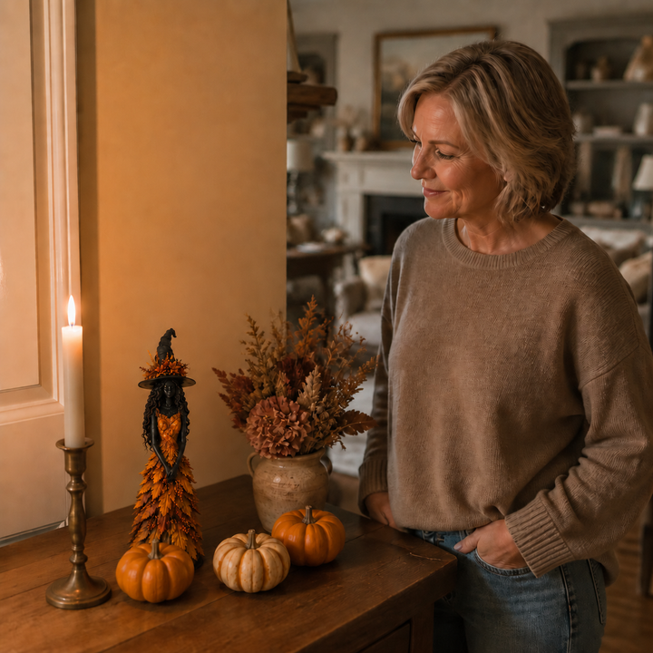 Emberwitch – Figura Czarownicy Jesiennej, Elegant, Inte Straszna