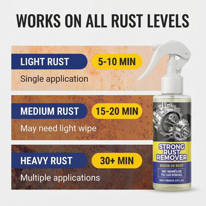 Rustaway – Snabbt działający spray för usuwania rdzy