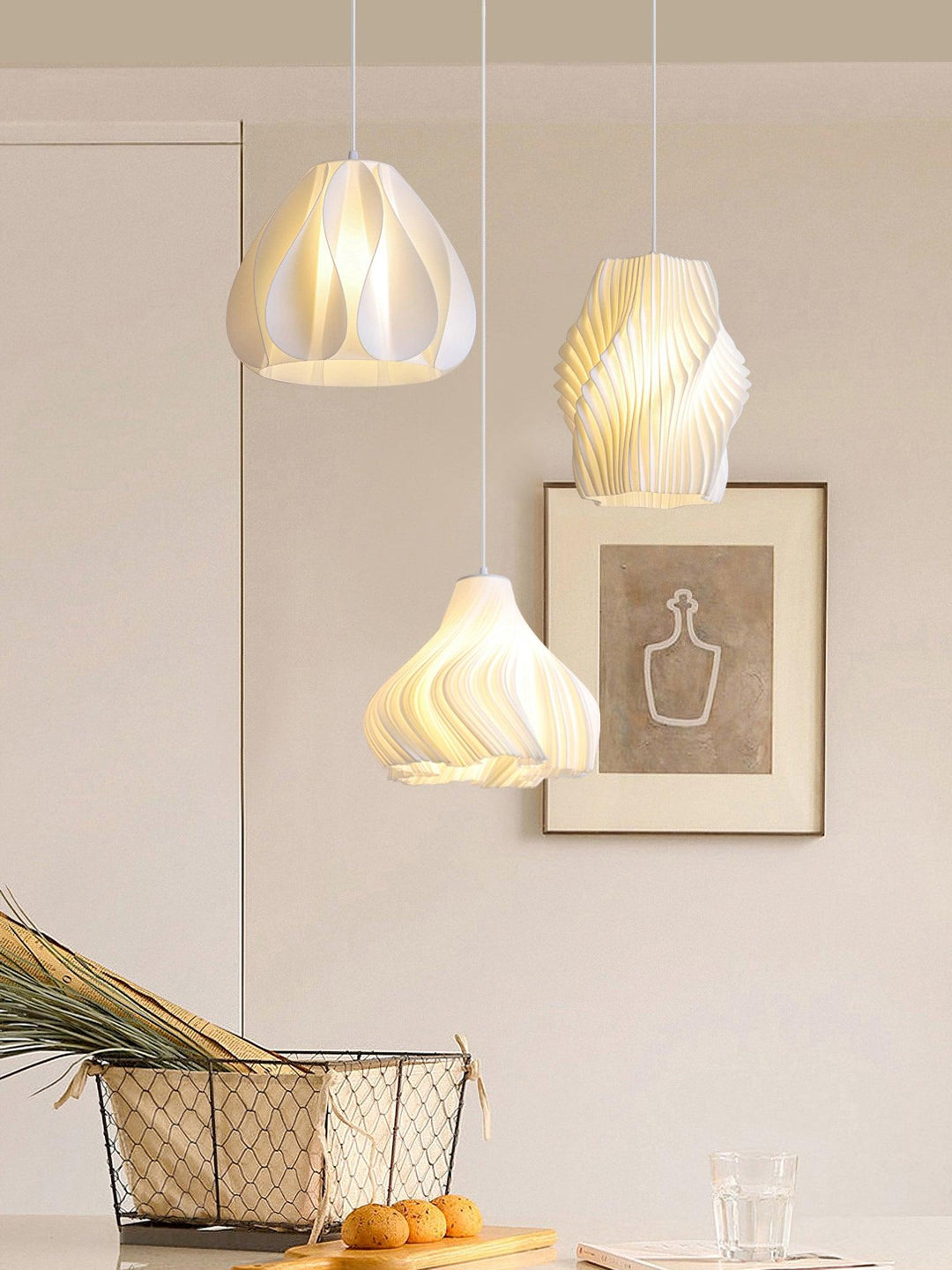 Tryckkonst Hängande Lampa