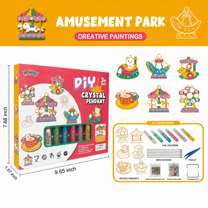 Prismlyn – Set för tworzenia ozdób z kryształowego farbki DIY