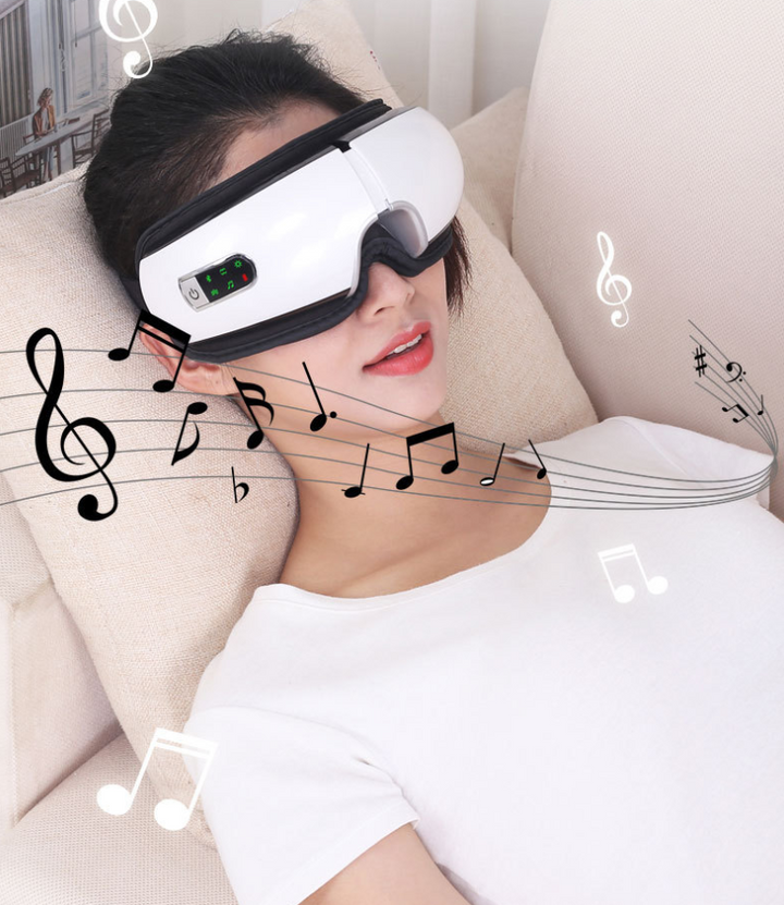 Vit smart ögonmassager