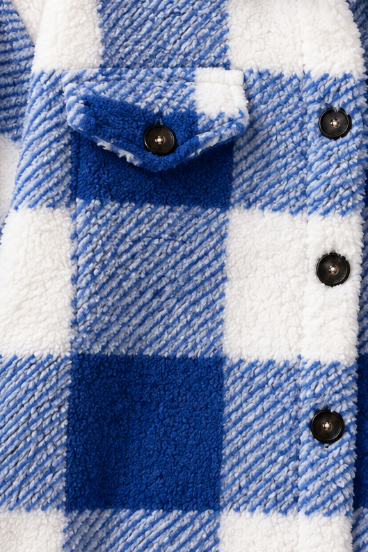 Wearbella – Skjorta w kratę z knappar framtill
