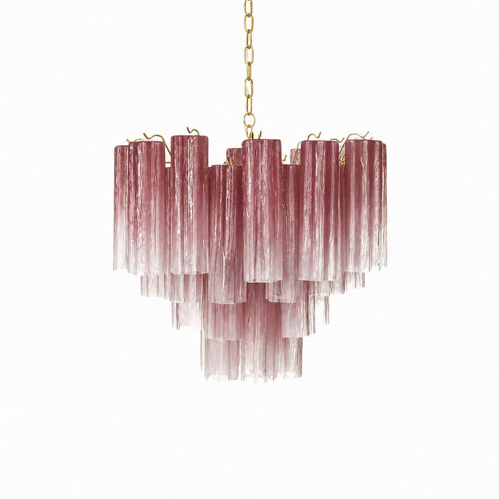 Glasrör Chandelier