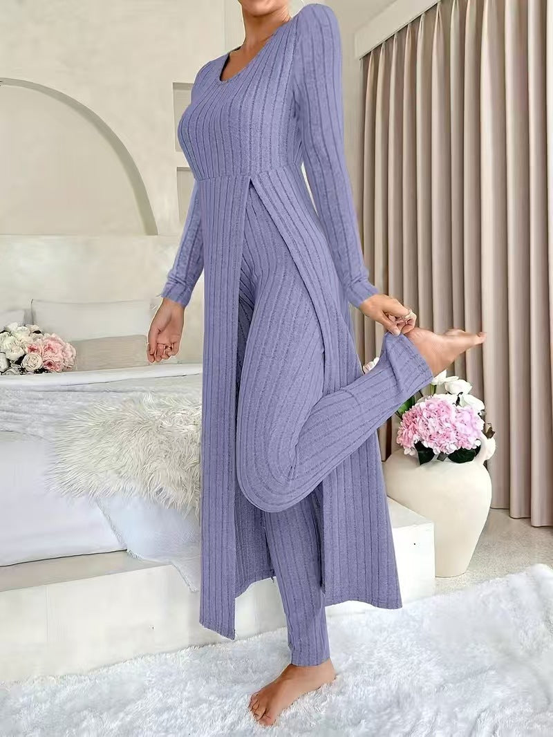 Wearbella – Set z Długim Topem i Slim Spodniami