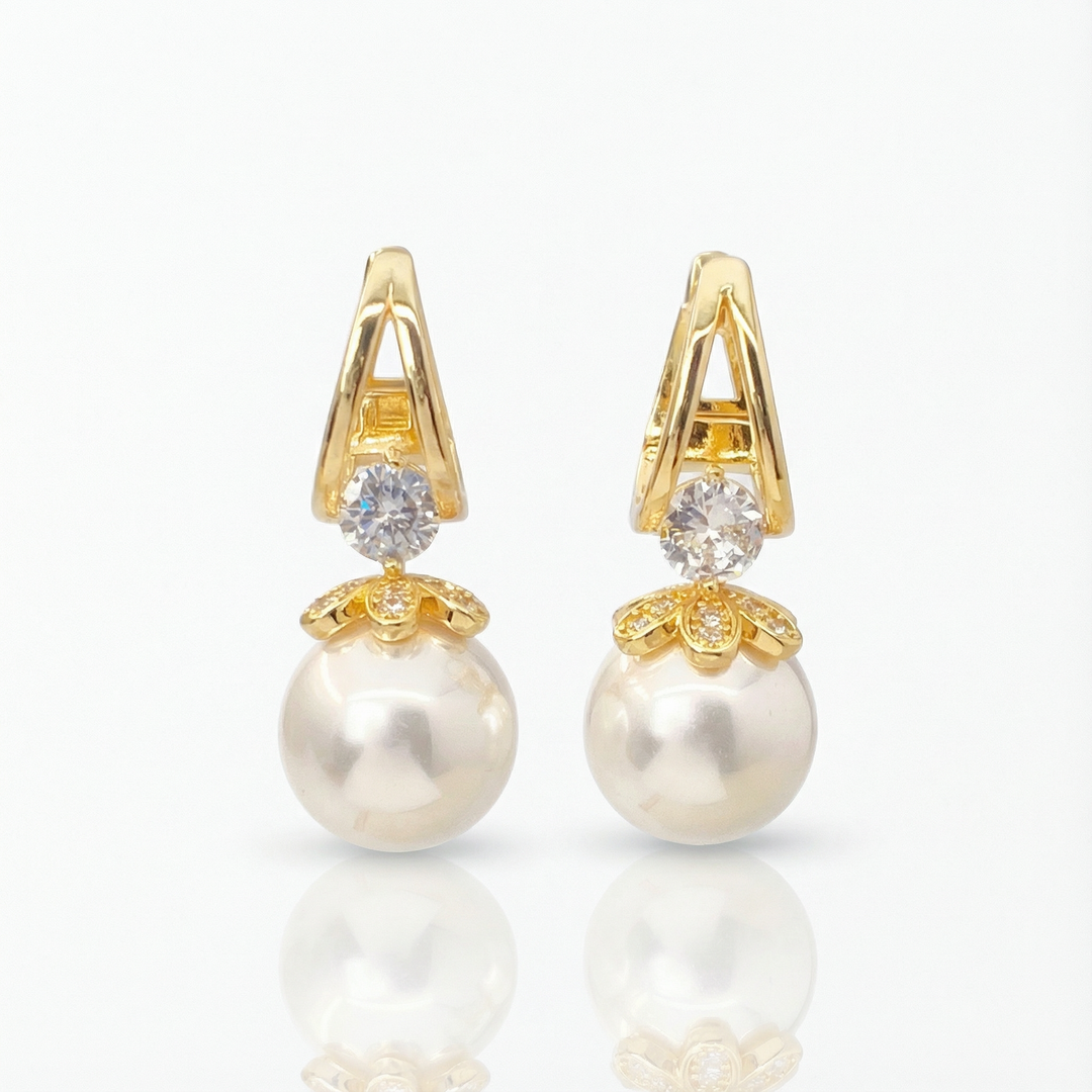 Lumara - Eleganta Örhängen Pärl