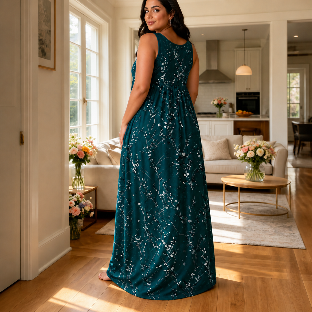 Stillwear – Klänning Maxi, som faller, aldrig sig inte sitter