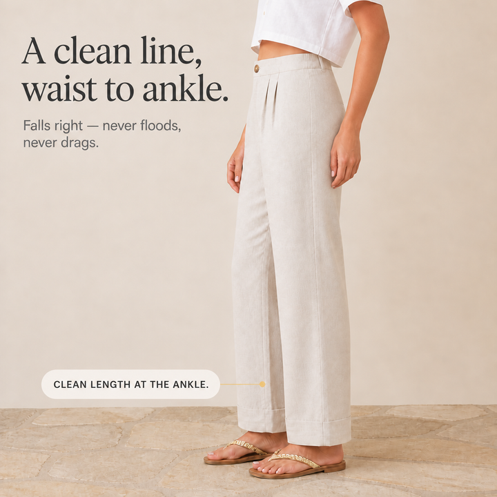 Trueline – Byxor w vida ben z mieszanki bawełny
