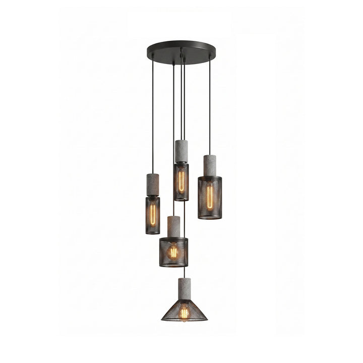 Cementnät Hängande Lampa