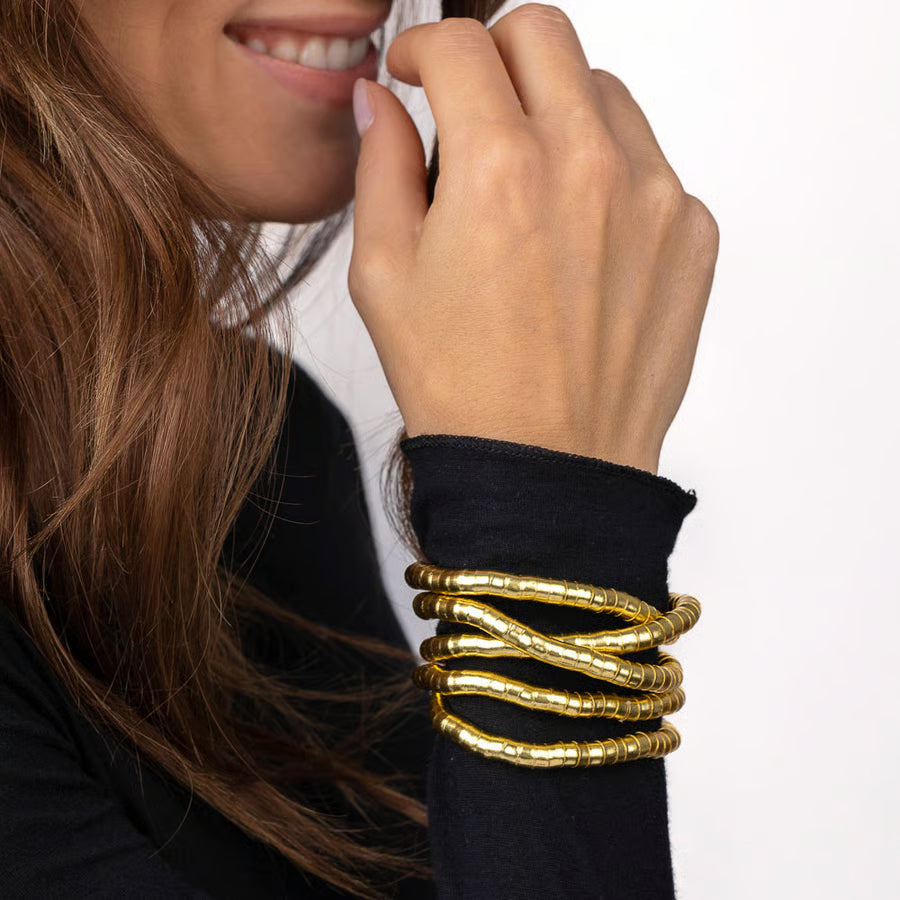 Serpina - Elastisk Halsband i Bransoletka i form av Węża