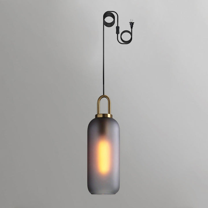 Glaspendel Swag-lampa
