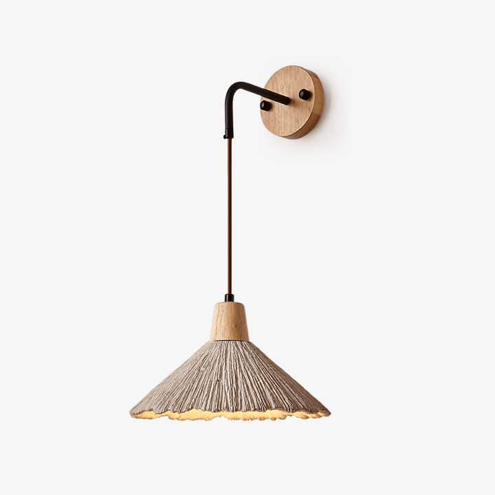 Microcement Vägglampa