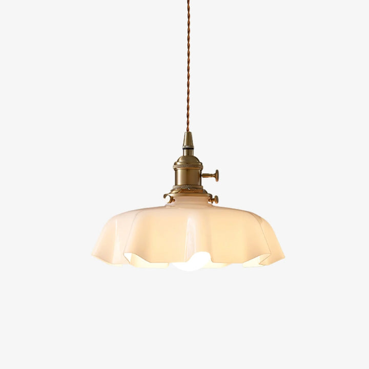 Fransk Blomma Pendellampa