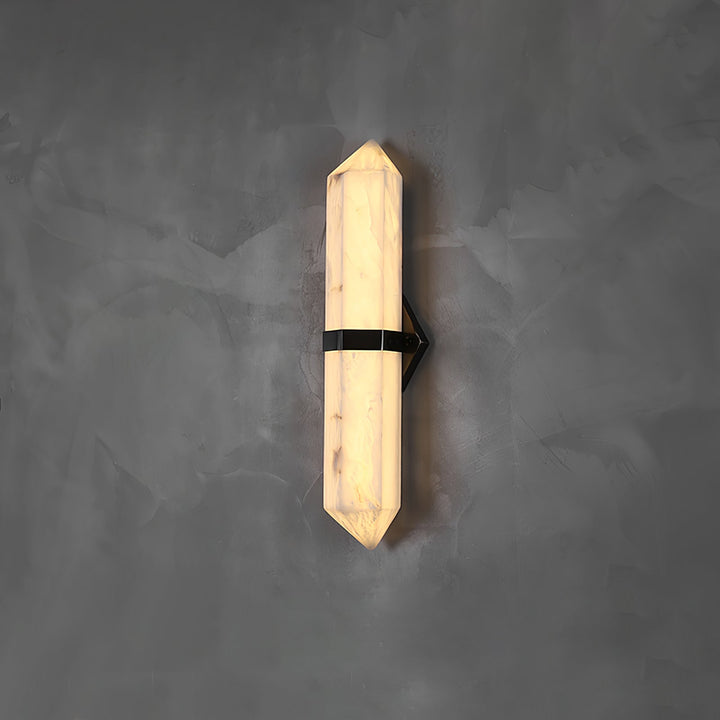 Alabaster Obelisk Vägglampa