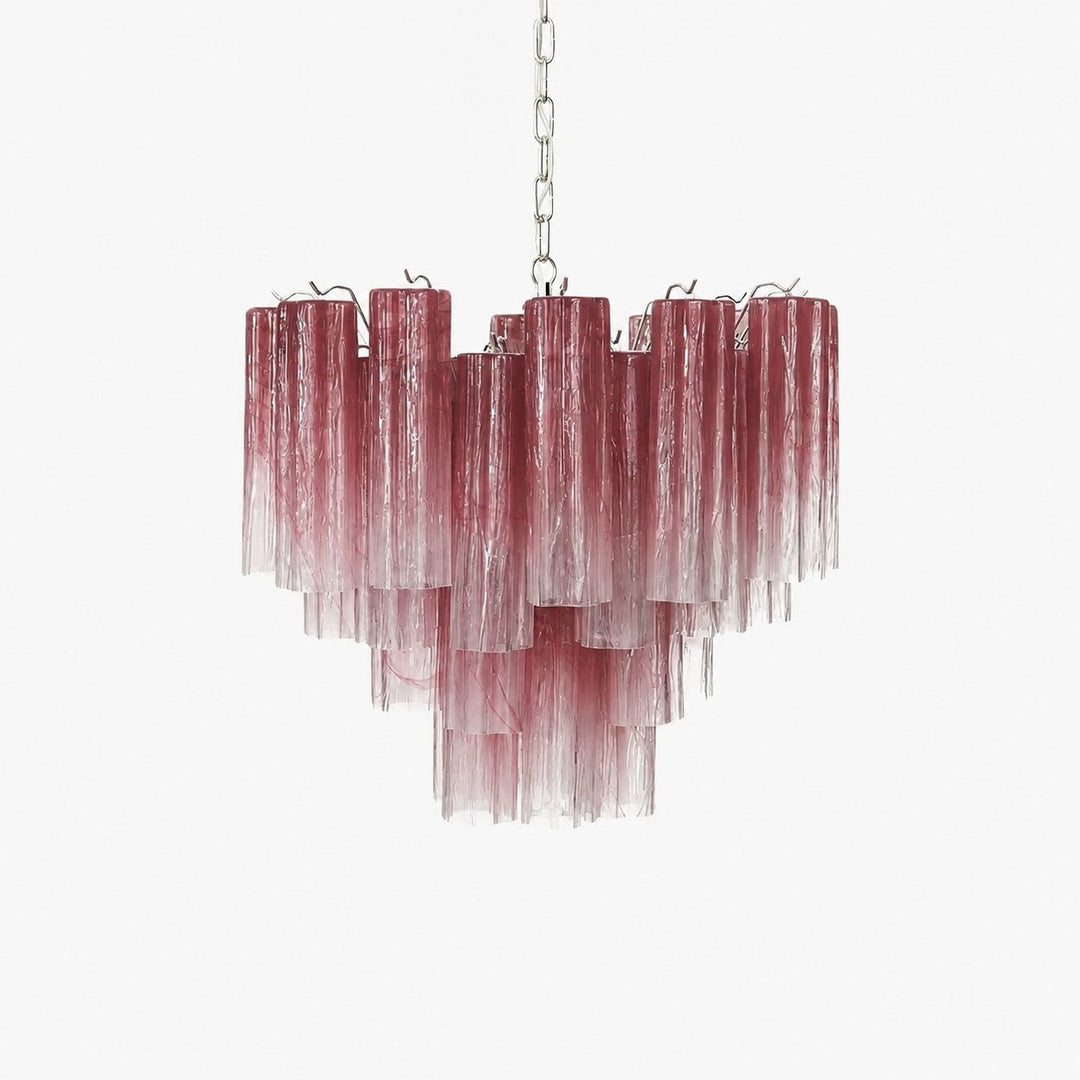 Glasrör Chandelier