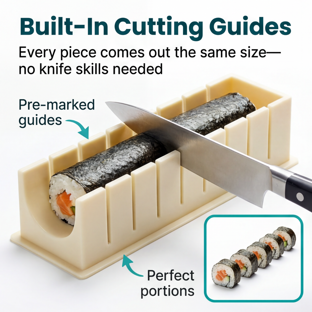Sushimple - Set för enkel tillagning av sushi dla idealnych rolek