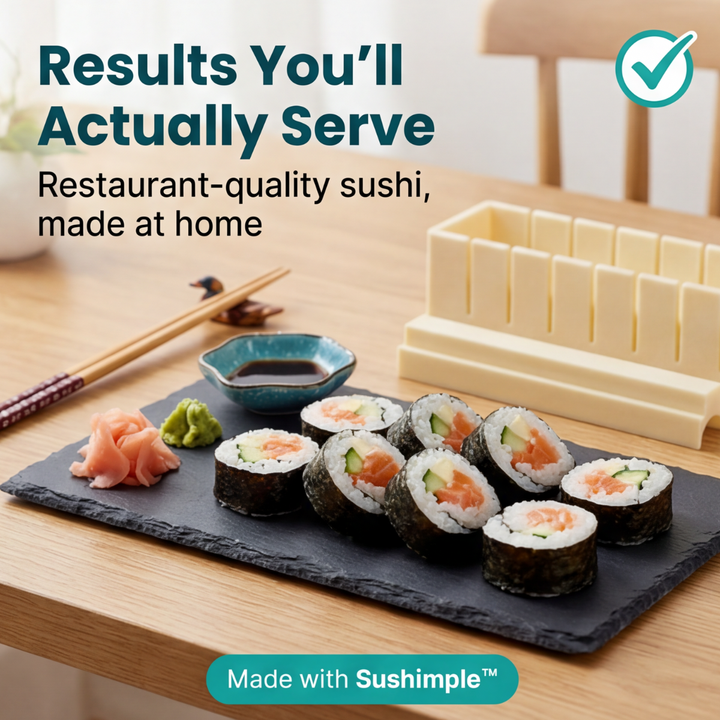 Sushimple - Set för enkel tillagning av sushi dla idealnych rolek
