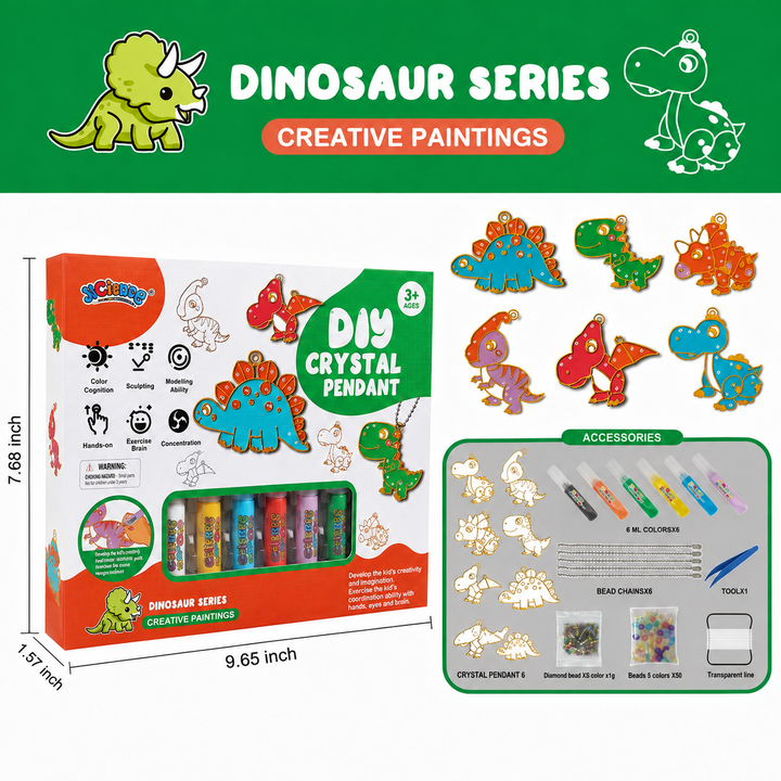 Prismlyn – Set för tworzenia ozdób z kryształowego farbki DIY