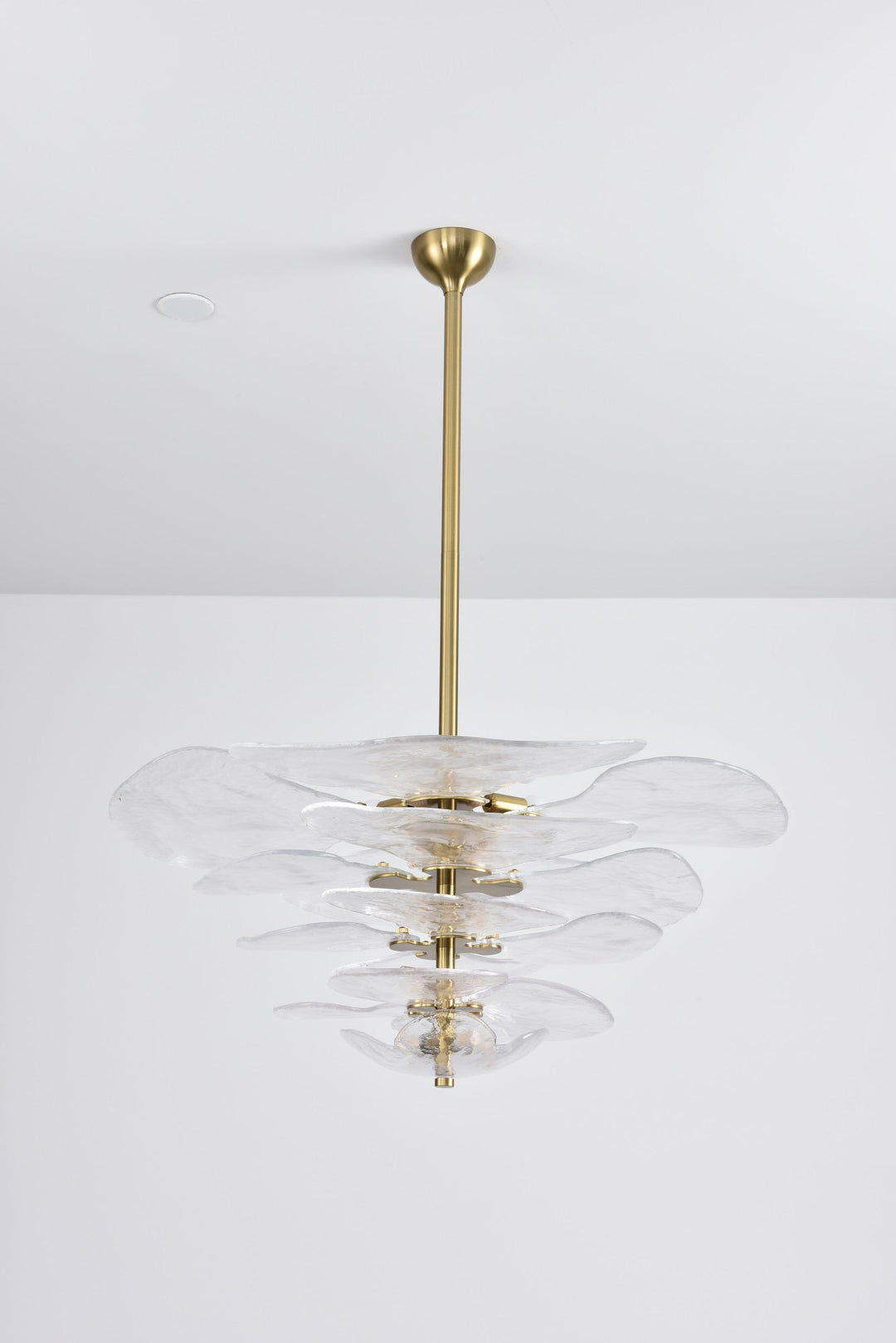 Petals Gold Murano Kandelaber