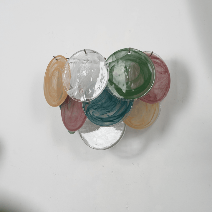 Lunaria Disc Glas Vägglampa