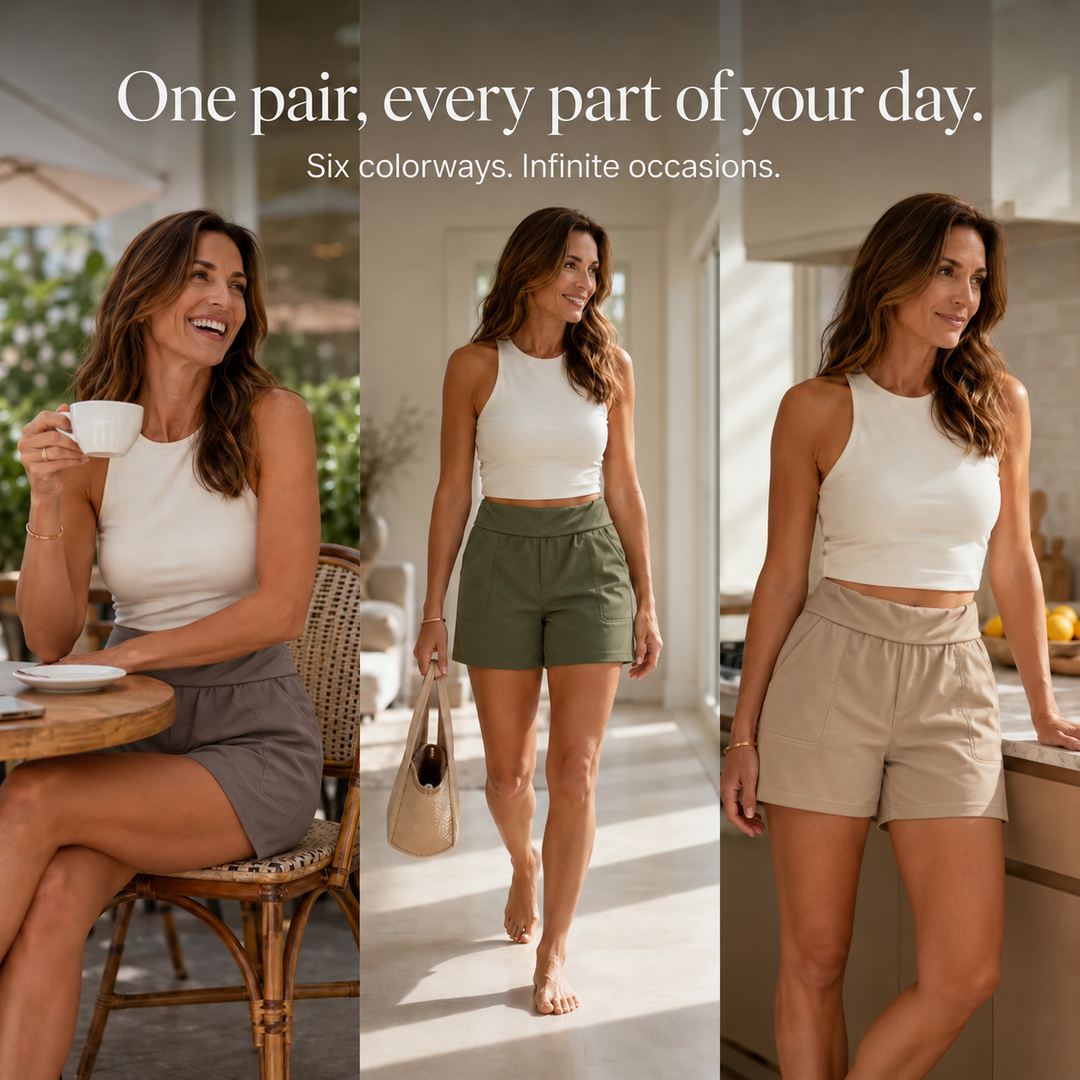 Wearbella – Shorts bermudy med hög midja i kieszeniami