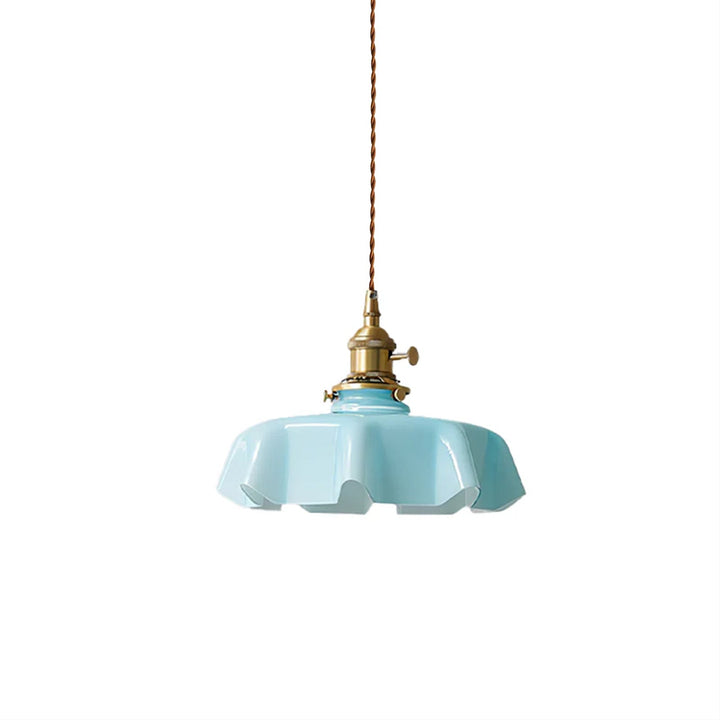 Fransk Blomma Pendellampa