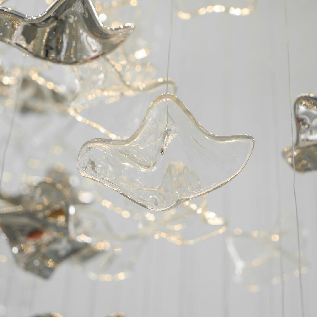 Tidal Art Glass Chandelier