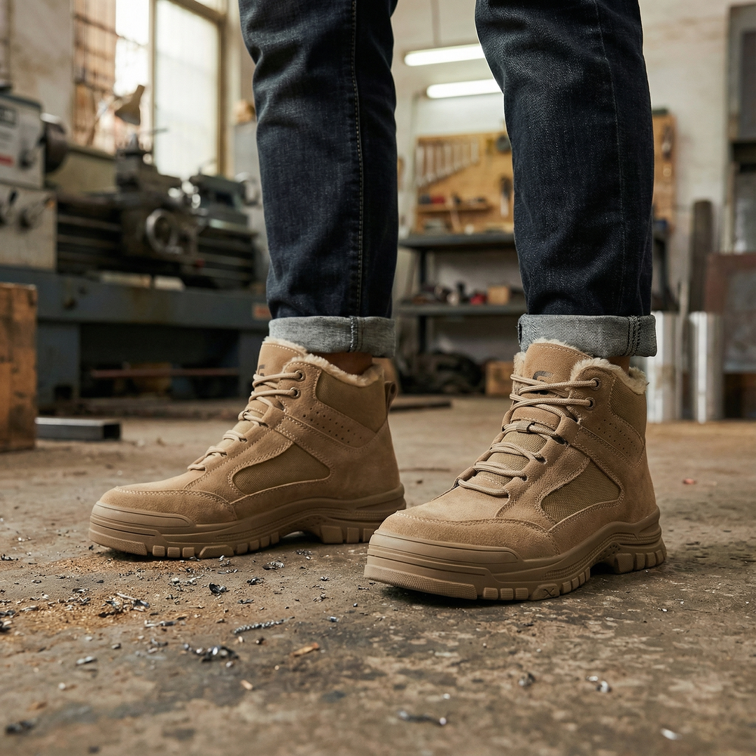 Ironwarm - Boots arbets med stålhätta i foder