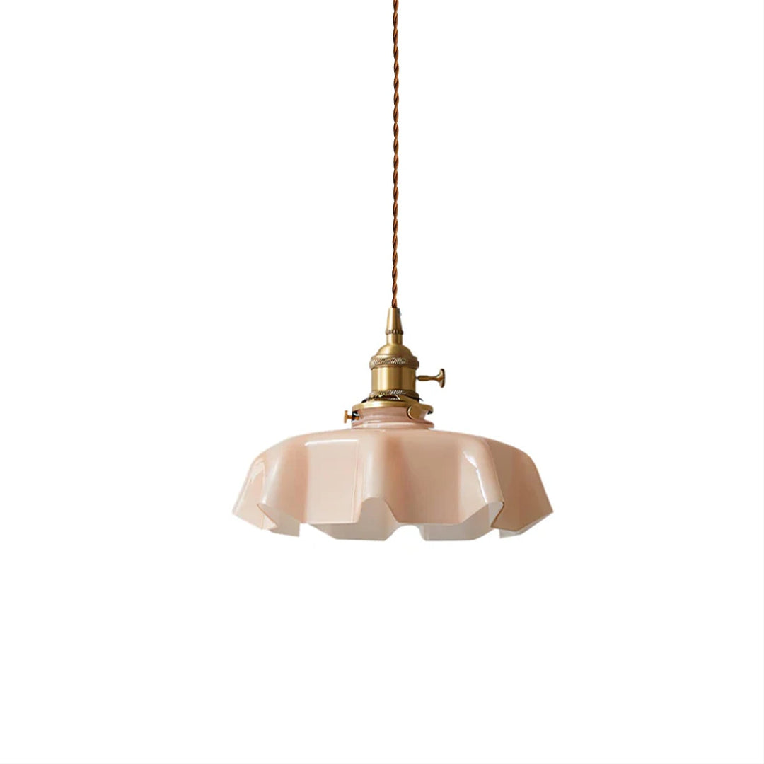 Fransk Blomma Pendellampa