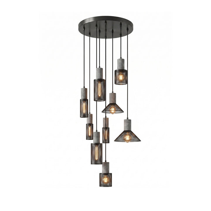Cementnät Hängande Lampa