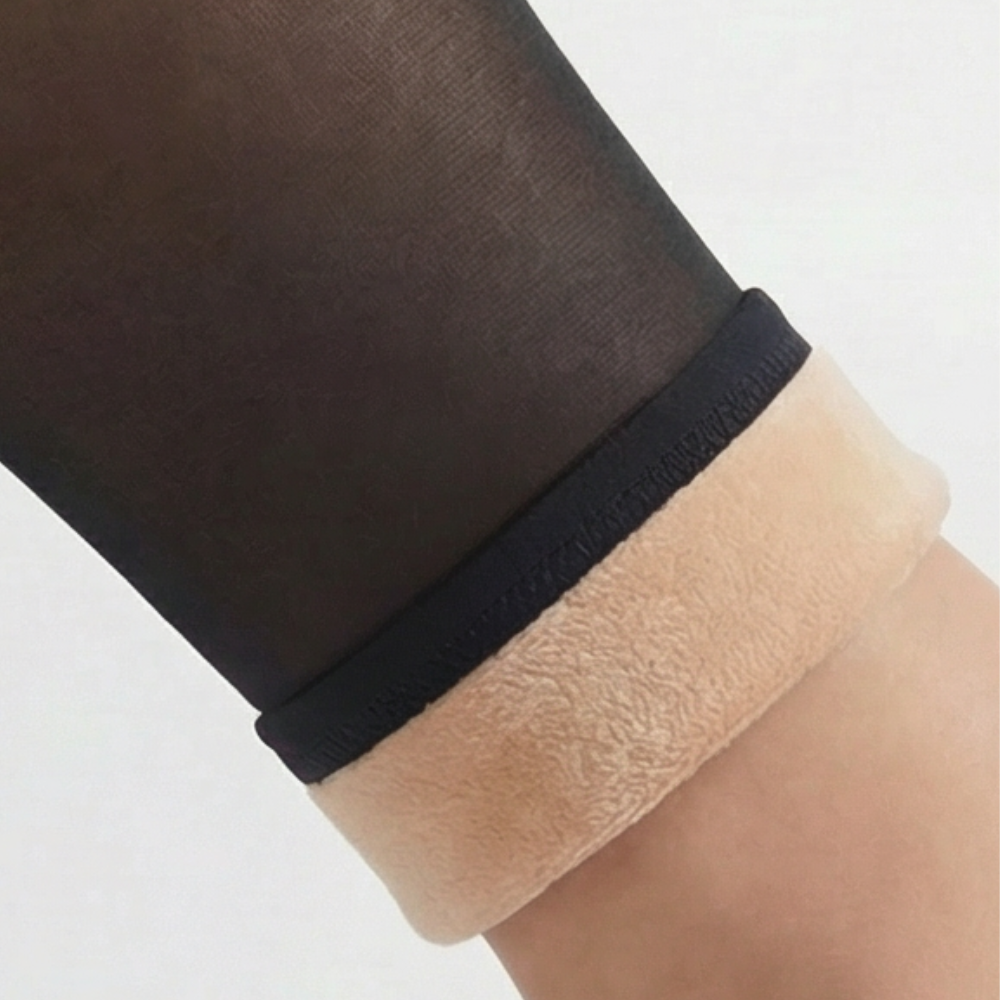 Velura - Dam tights formande z värmefoder