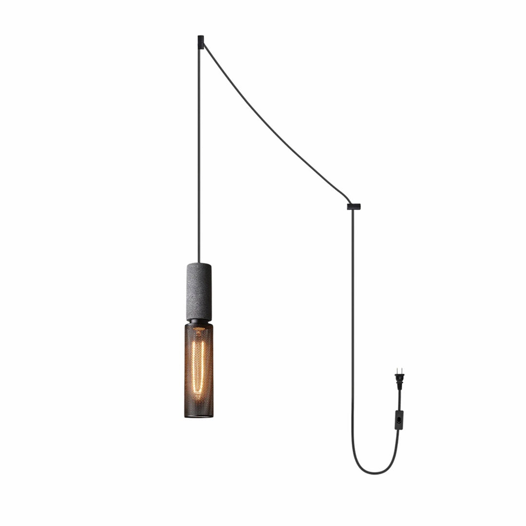 Cement Mesh Plug-in Pendellampa