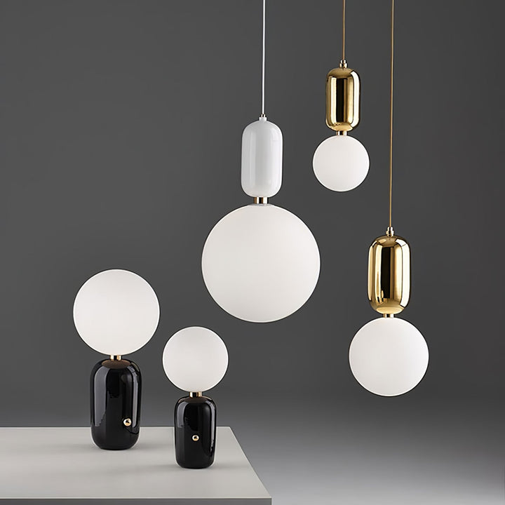 Kapsel Globe Pendellampa