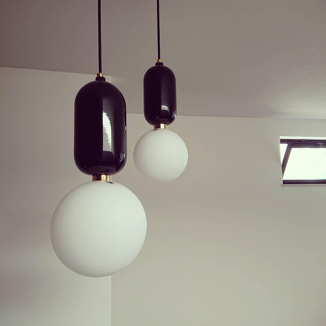 Kapsel Globe Pendellampa