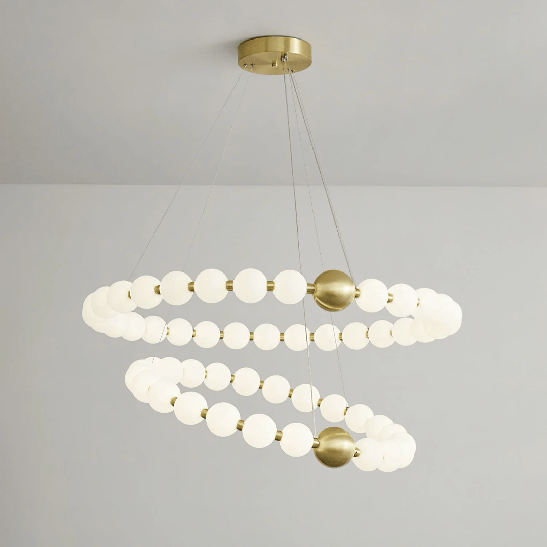 Acrylic Pearls Chandelier
