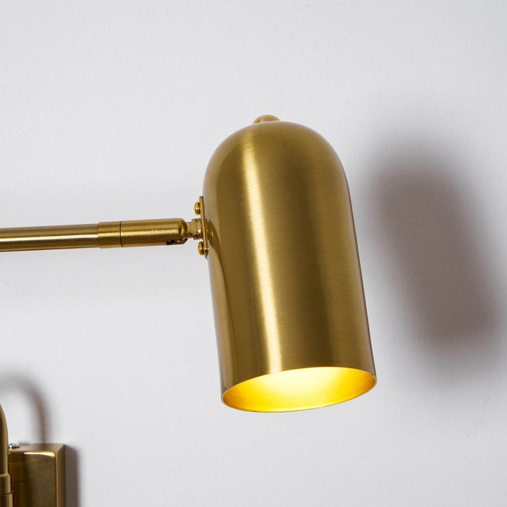 Justerbar Arm Plug In Vägglampa