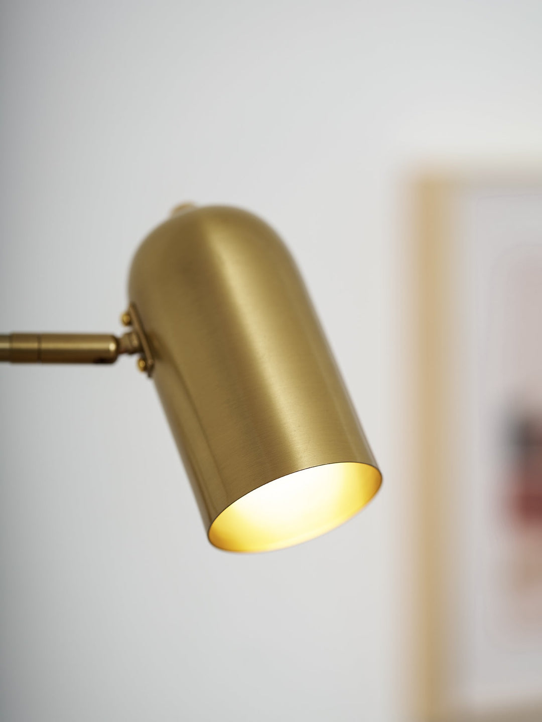 Justerbar Arm Plug In Vägglampa