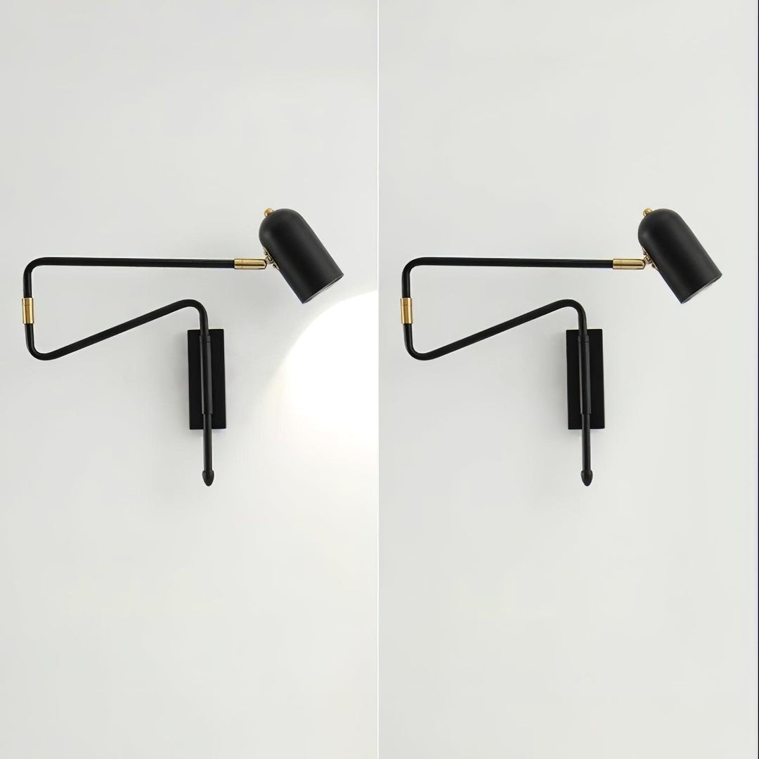 Justerbar Arm Lampa för Väggläsning