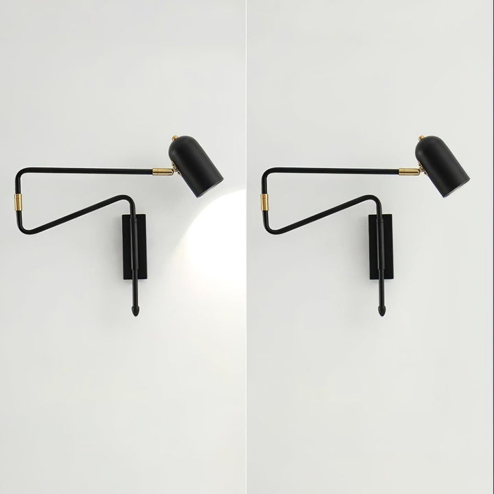 Justerbar Arm Lampa för Väggläsning