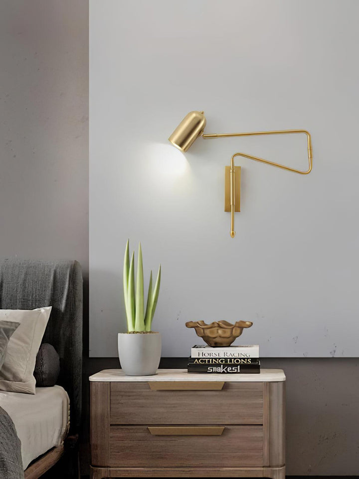 Justerbar Arm Lampa för Väggläsning