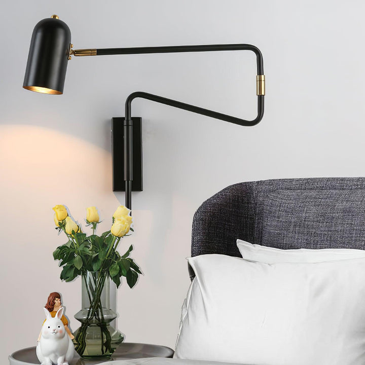 Justerbar Arm Lampa för Väggläsning