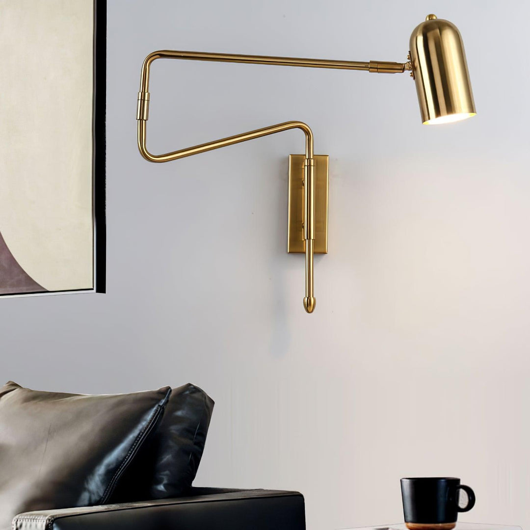 Justerbar Arm Lampa för Väggläsning