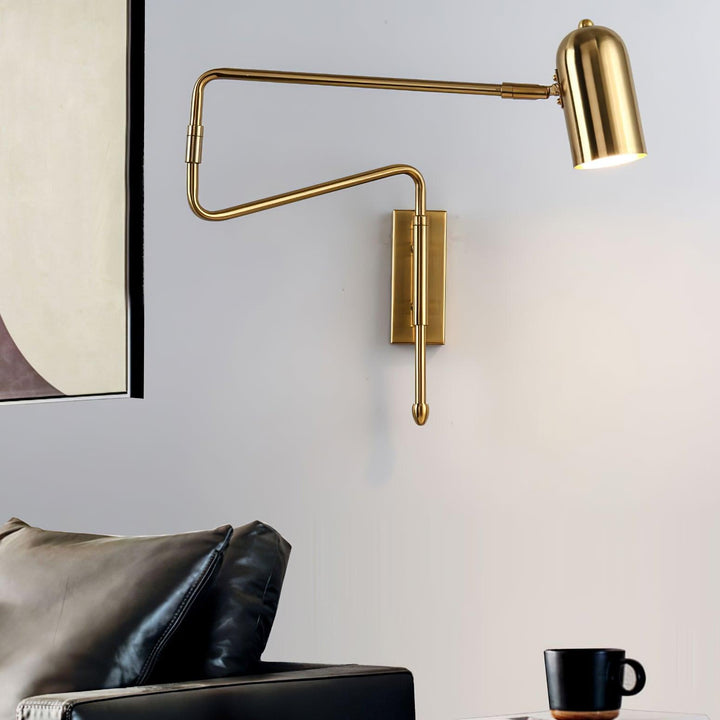 Justerbar Arm Lampa för Väggläsning
