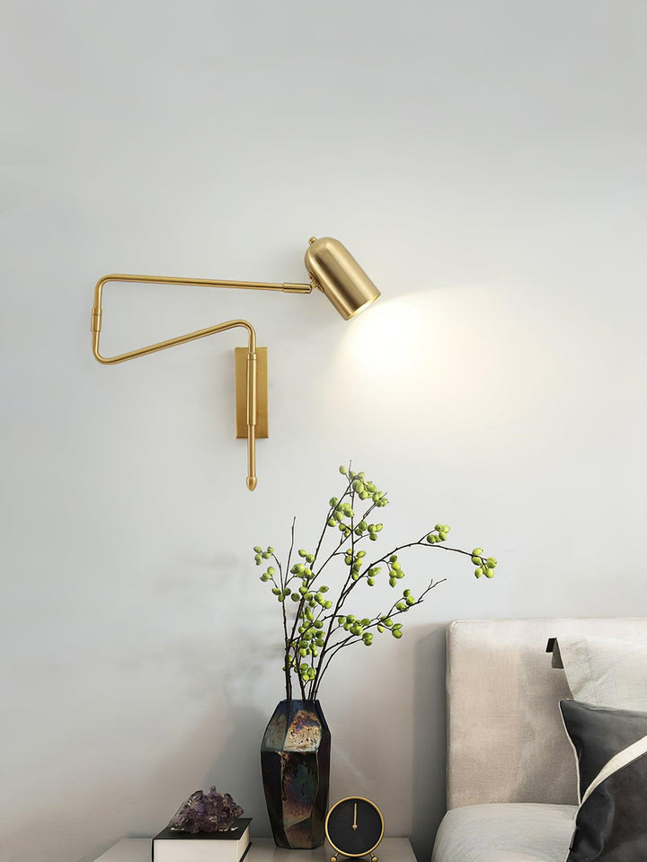 Justerbar Arm Lampa för Väggläsning