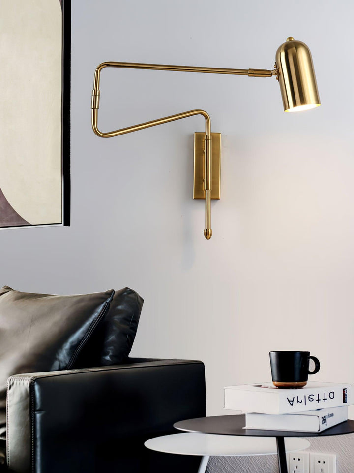 Justerbar Arm Lampa för Väggläsning