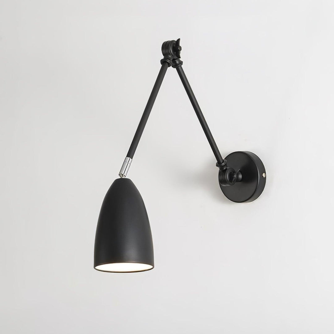 Justerbar Swing Arm Vägglampa