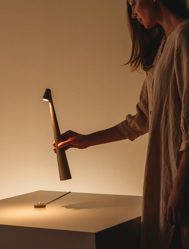 Afrika Bärbar Bordslampa