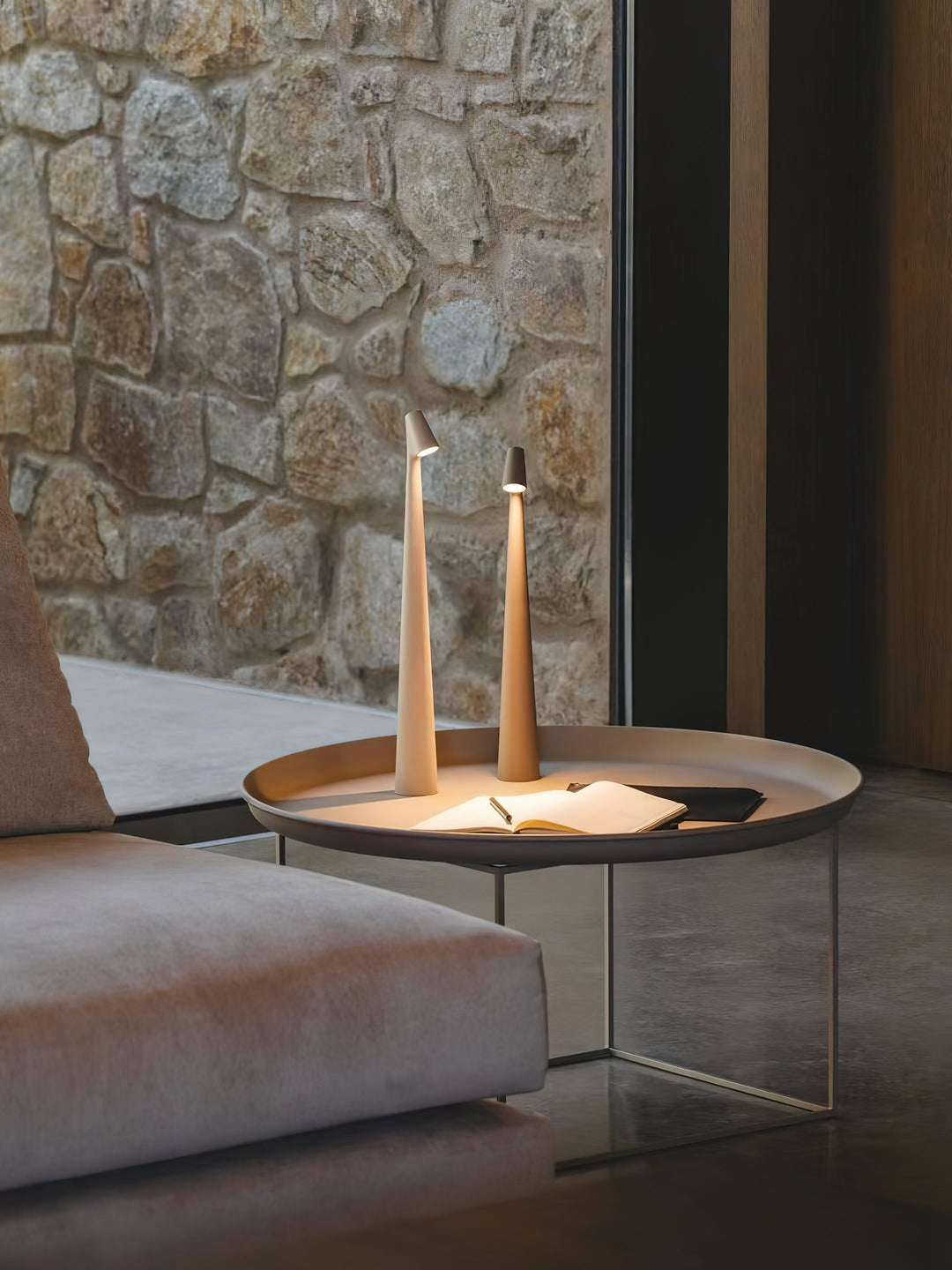 Afrika Bärbar Bordslampa
