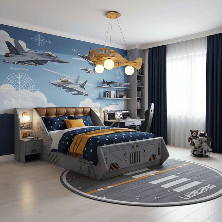 Flygplanshängande lampa