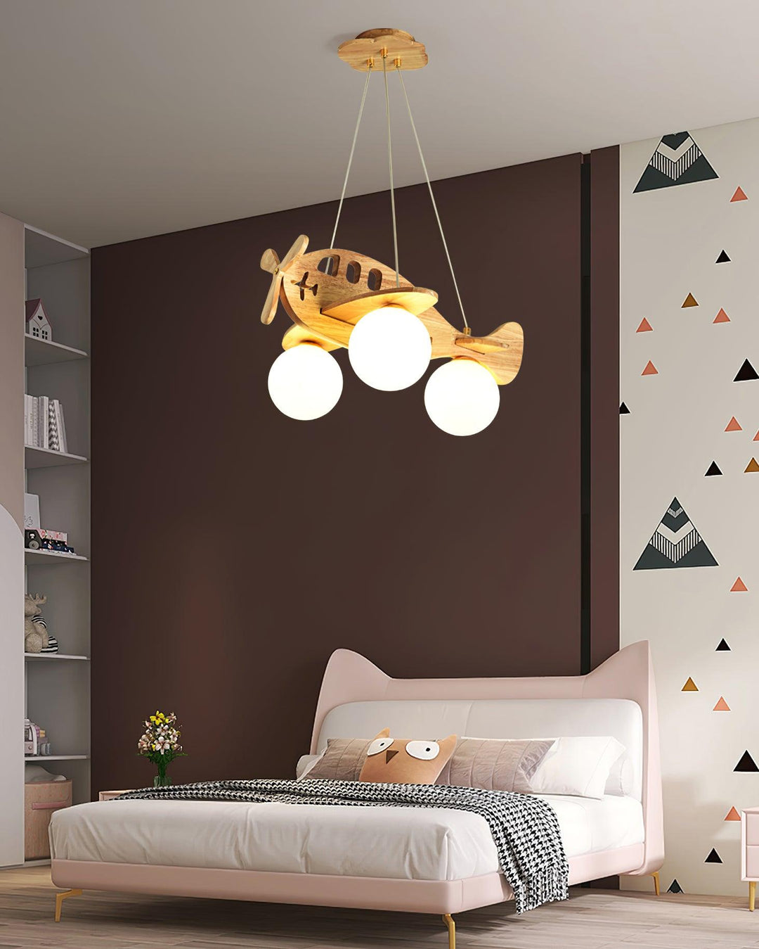 Flygplanshängande lampa
