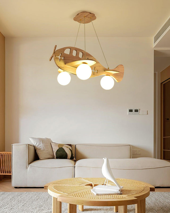 Flygplanshängande lampa